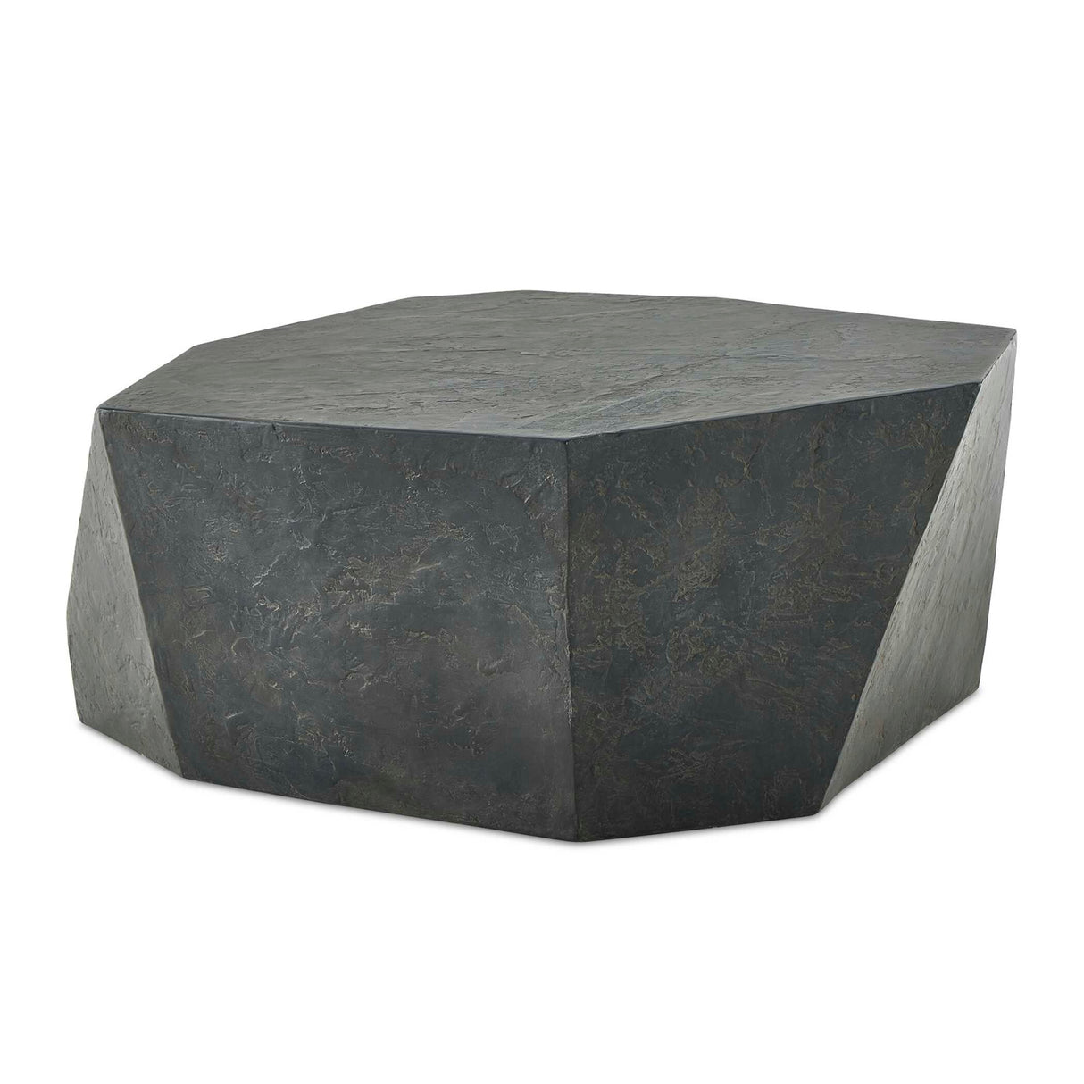   Faceted Concrete Indoor/Outdoor Coffee Table | Oroa.com