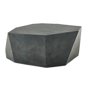   Faceted Concrete Indoor/Outdoor Coffee Table | Oroa.com
