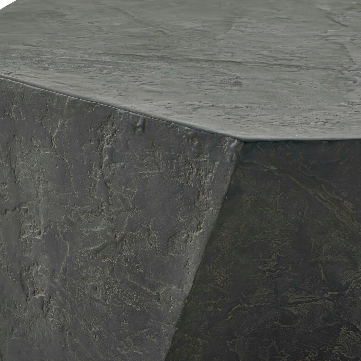   Faceted Concrete Indoor/Outdoor Coffee Table | Oroa.com