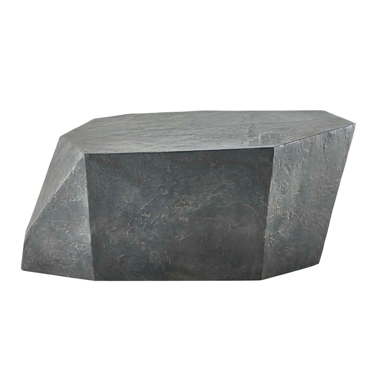   Faceted Concrete Indoor/Outdoor Coffee Table | Oroa.com