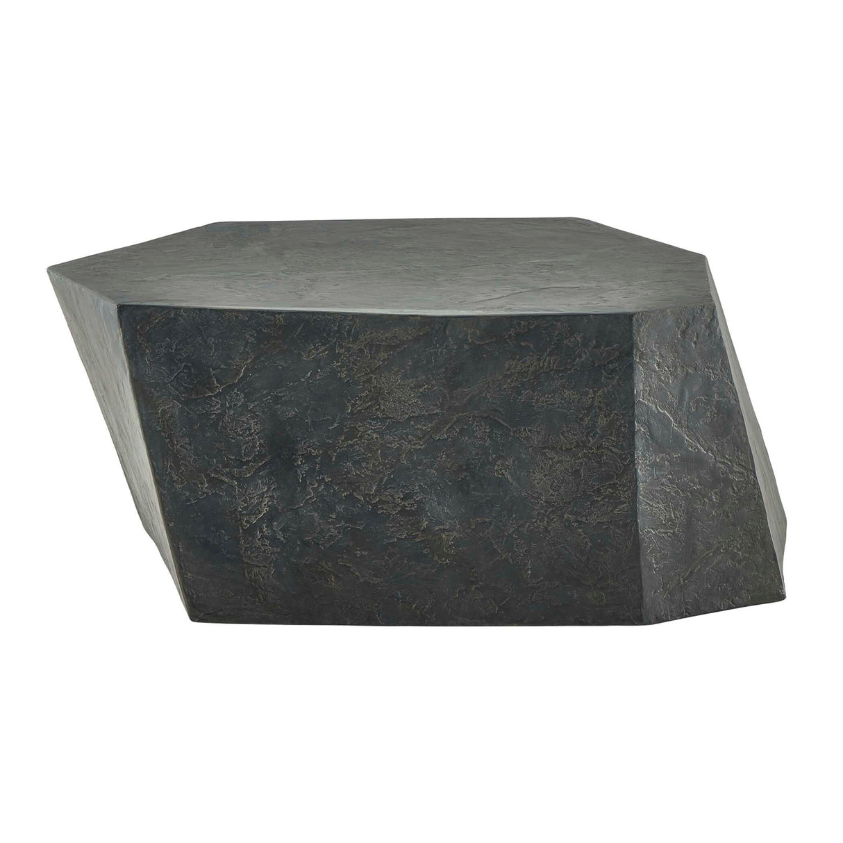   Faceted Concrete Indoor/Outdoor Coffee Table | Oroa.com