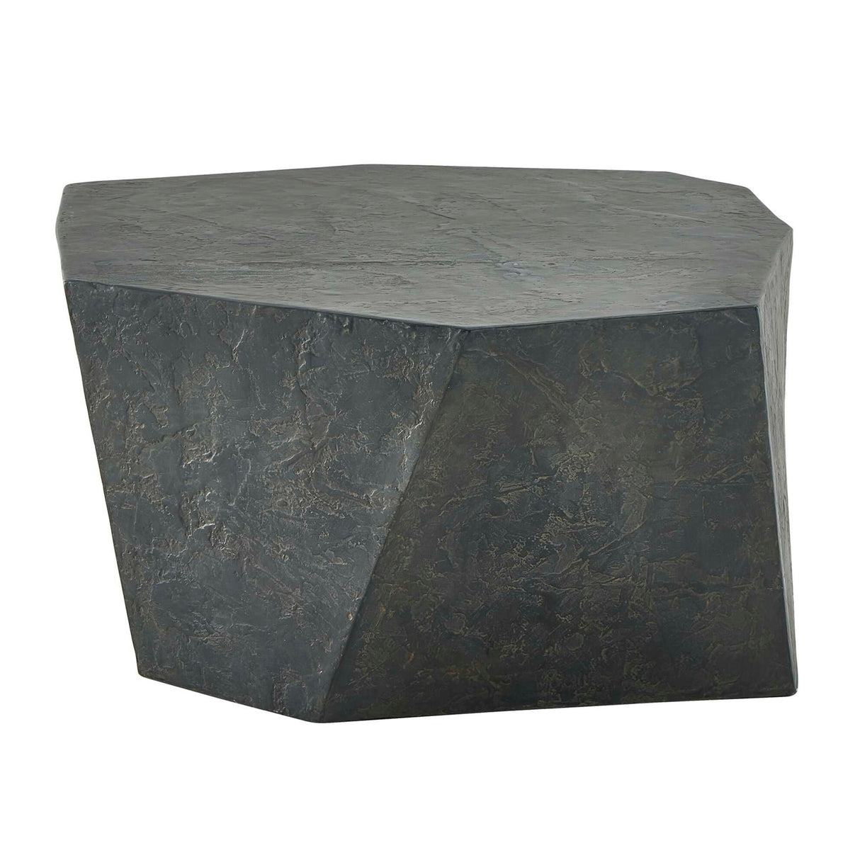   Faceted Concrete Indoor/Outdoor Coffee Table | Oroa.com