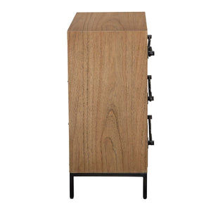   Mango Wood 3-Drawer Accent Chest | Oroa.com