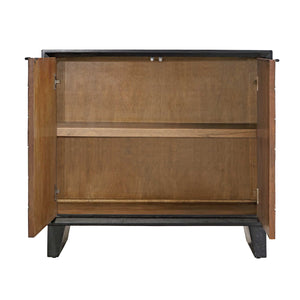  Wooden 2-Door Grid Cabinet | Oroa.com