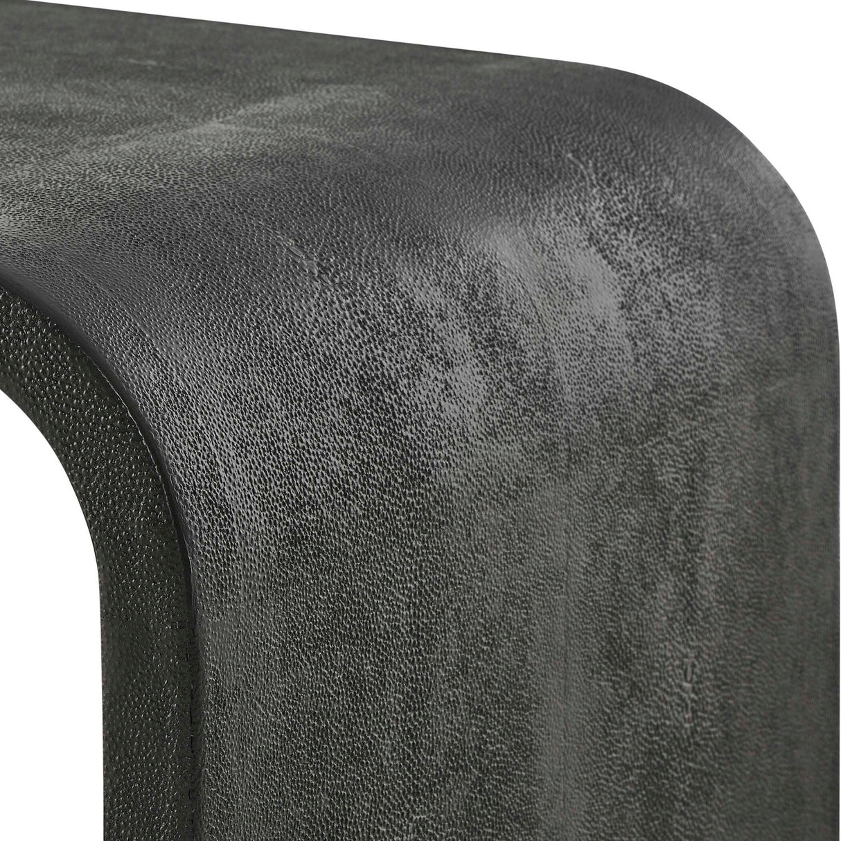   Gray Shagreen Nesting Side Tables (2) | Oroa.com