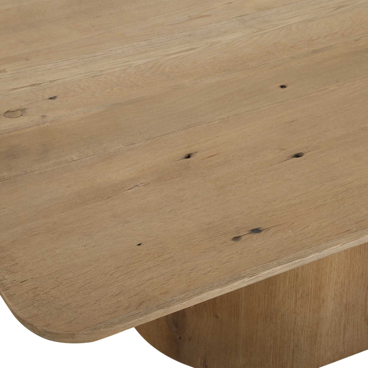   Solid Oak Minimalist Coffee Table | Oroa.com
