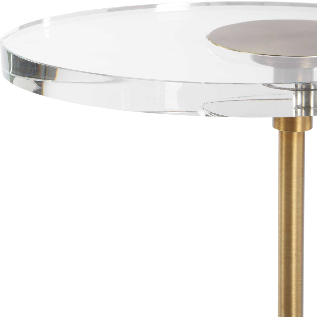   Oval Crystal Accent Table | Oroa.com