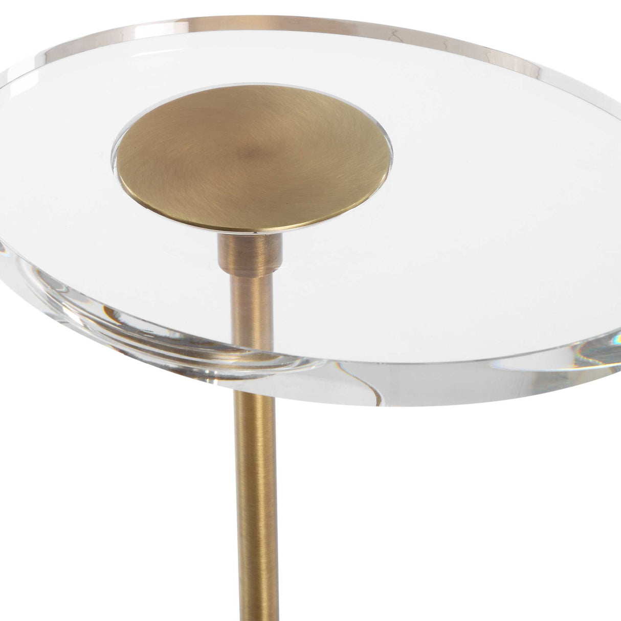   Oval Crystal Accent Table | Oroa.com