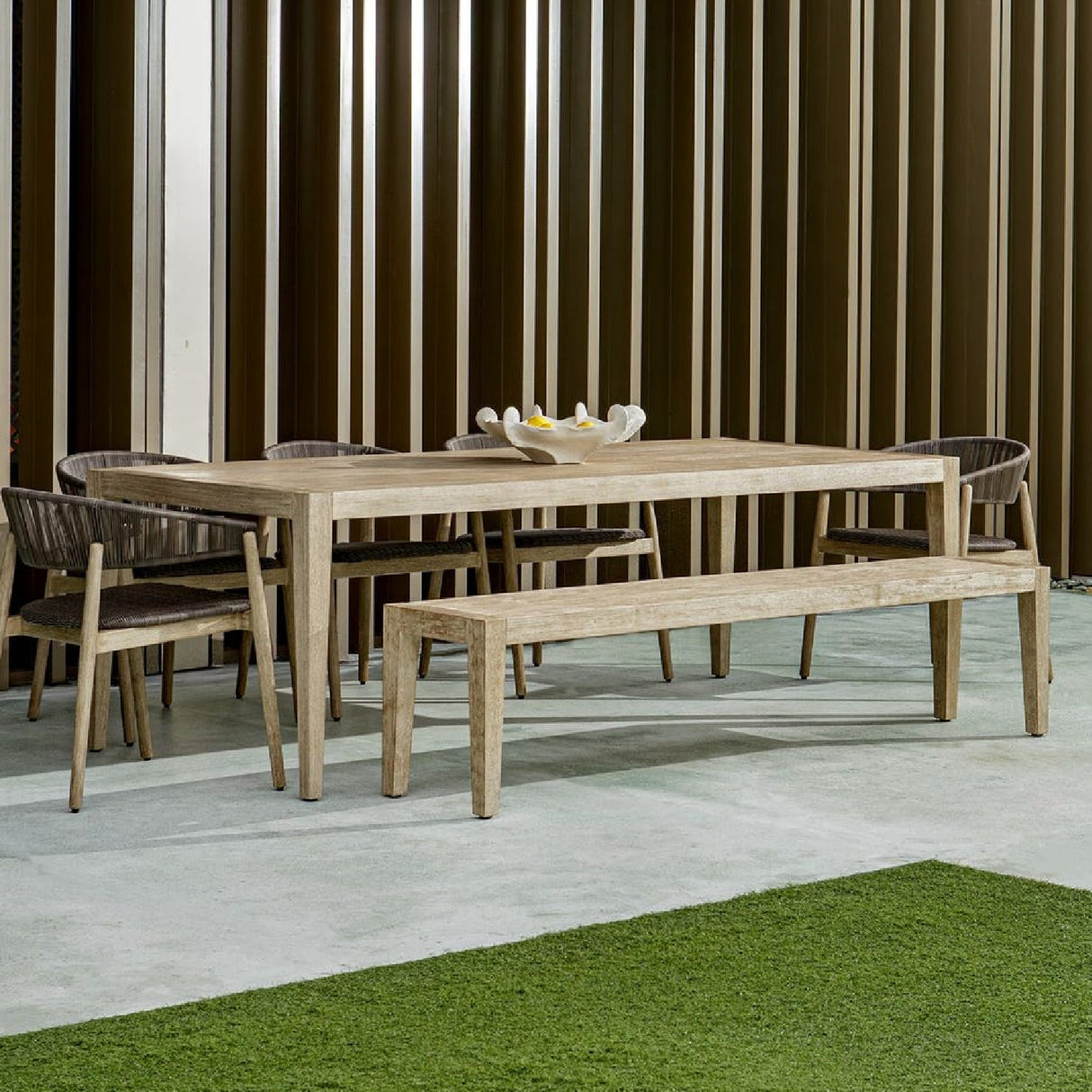   Mahogany Outdoor Bench | Oroa.com