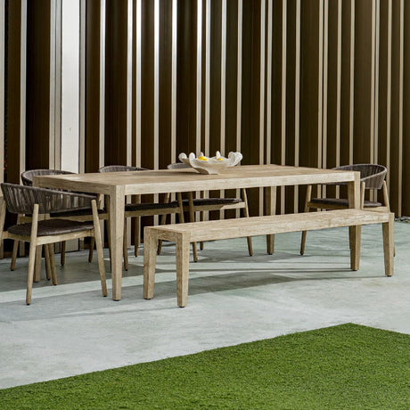   Mahogany Outdoor Bench | Oroa.com