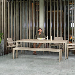   Mahogany Outdoor Bench | Oroa.com