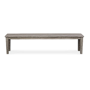   Rustic Gray Mahogany Bench | Oroa.com