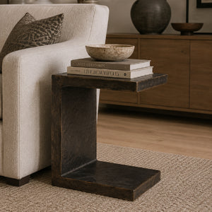   Golden Bronze Indoor/Outdoor Side Table | Oroa.com