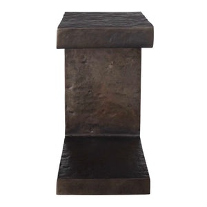   Golden Bronze Indoor/Outdoor Side Table | Oroa.com