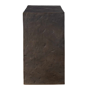   Golden Bronze Indoor/Outdoor Side Table | Oroa.com