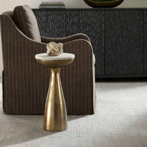   Antique Brass Indoor/Outdoor Drink Table | Oroa.com