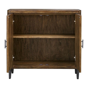   Wooden Tambour 2-Door Cabinet | Oroa.com