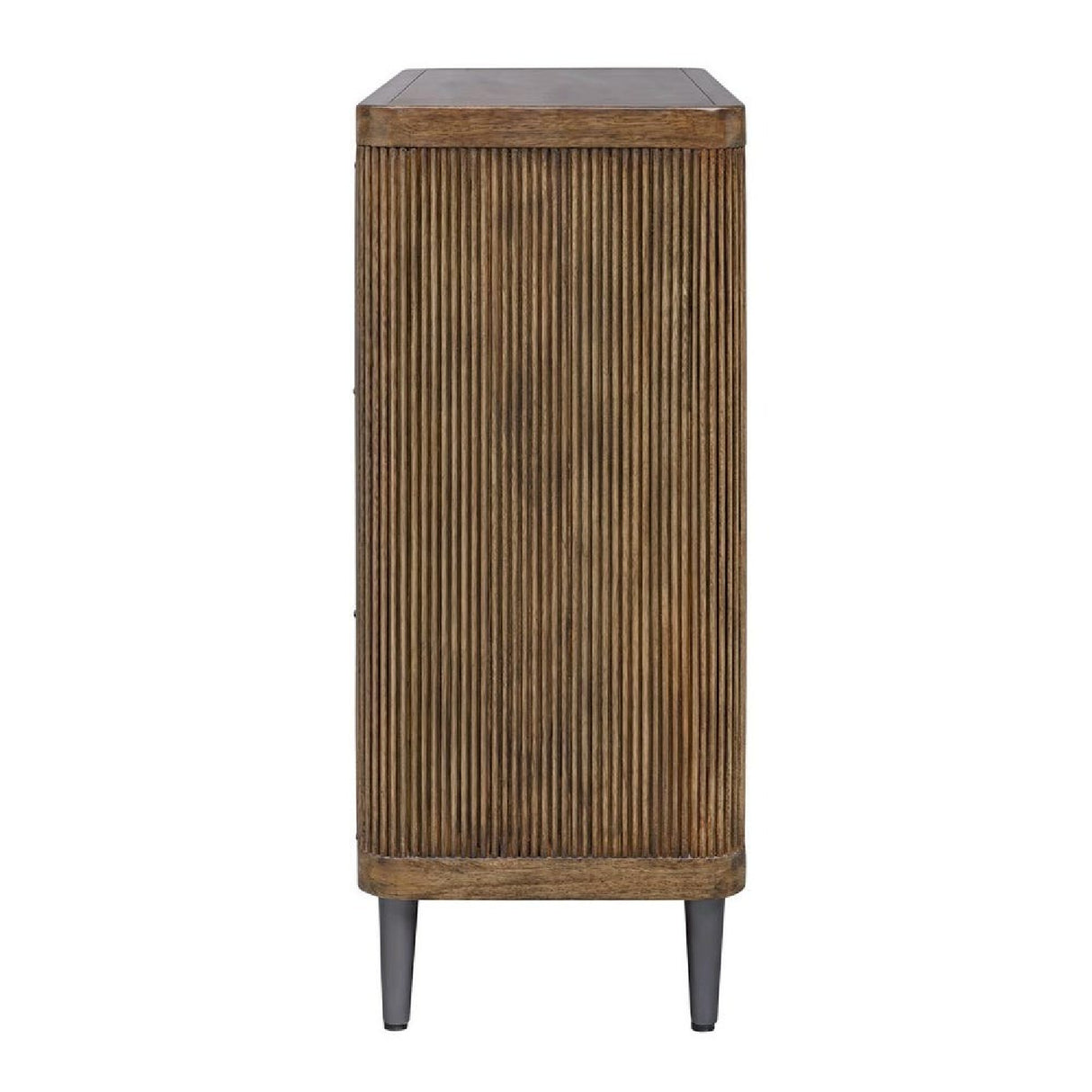   Wooden Tambour 2-Door Cabinet | Oroa.com