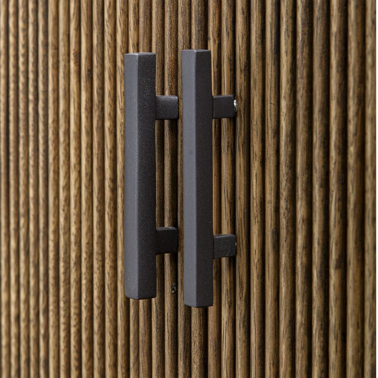   Wooden Tambour 2-Door Cabinet | Oroa.com