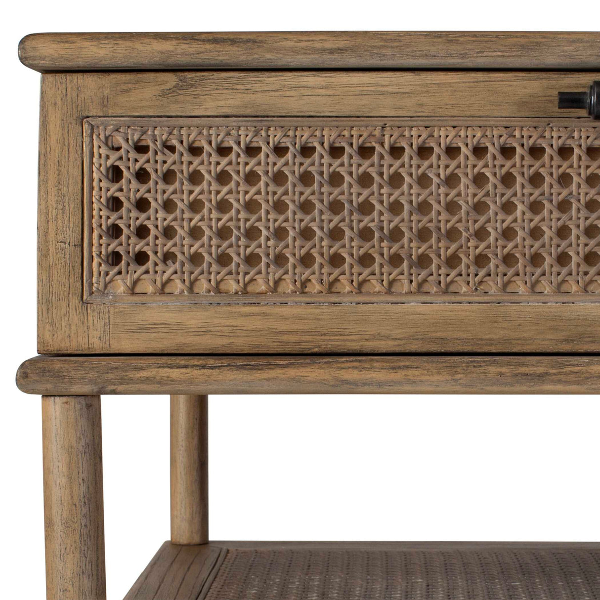   2-Drawer Rattan Cane Coffee Table | Oroa.com