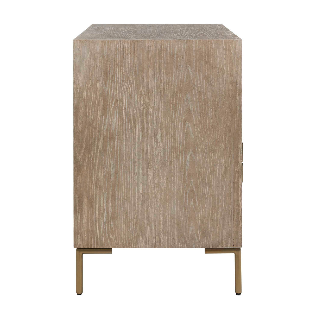   Light Oak 2-Drawer Side Table | Oroa.com