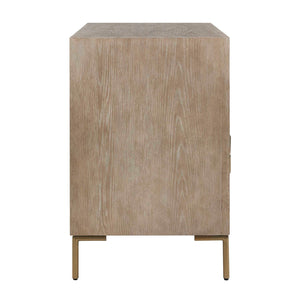   Light Oak 2-Drawer Side Table | Oroa.com