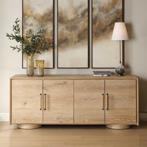   4-Door Oak Cabinet | Oroa.com