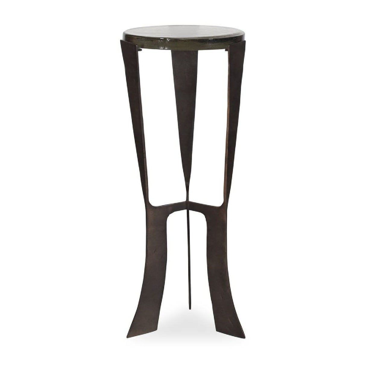   Bronze Framed Glass Drink Table | Oroa.com