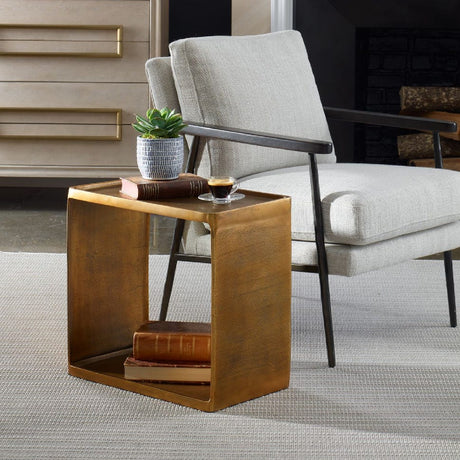   Round Glass Side Table | Oroa.com