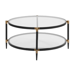   Round Tempered Glass Coffee Table | Oroa.com