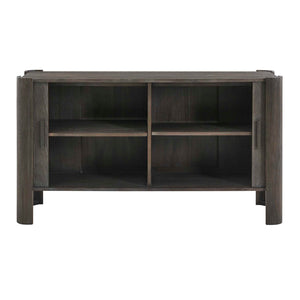   Gray Wooden Sliding Door Cabinet | Oroa.com