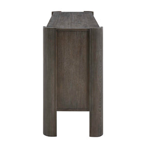   Gray Wooden Sliding Door Cabinet | Oroa.com