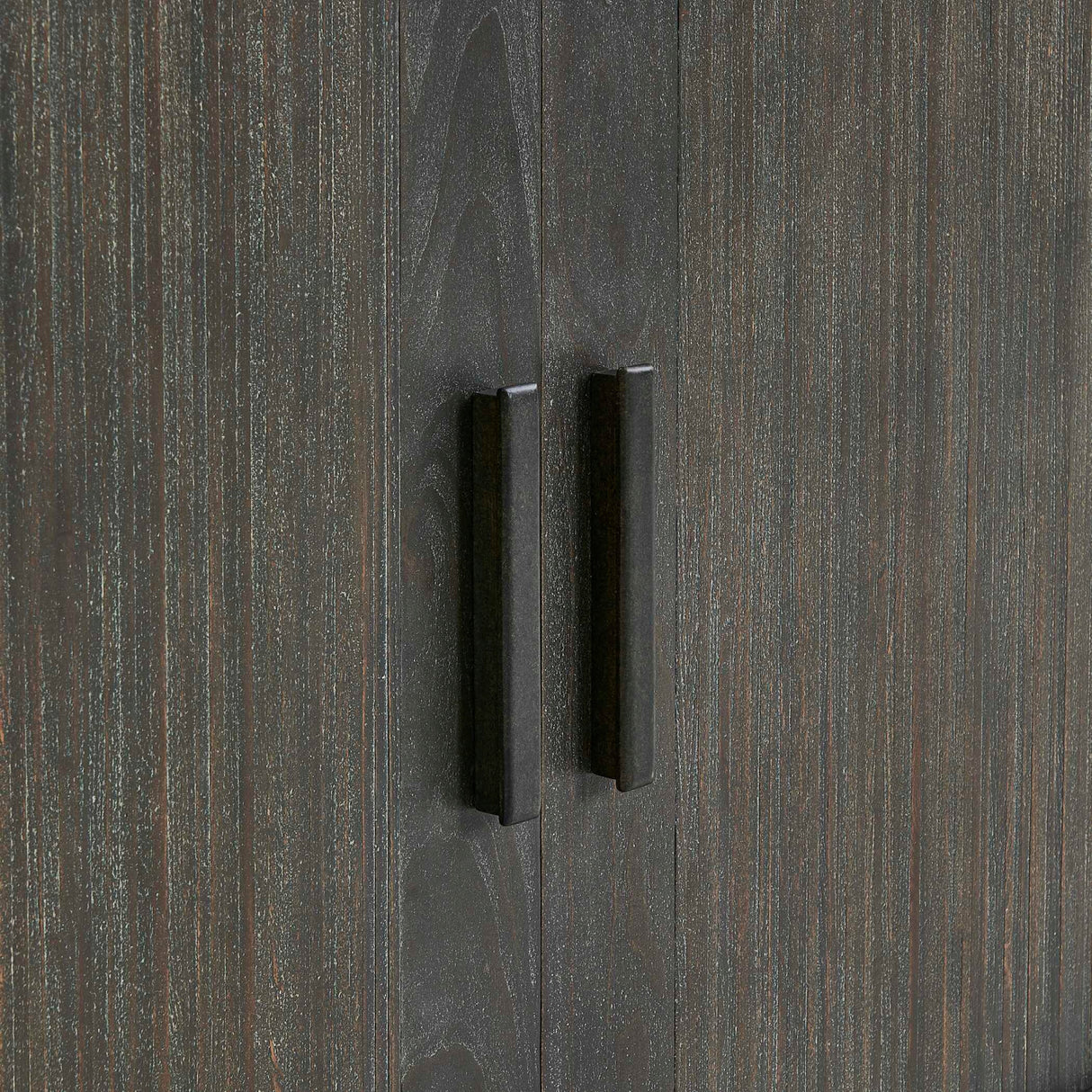   Gray Wooden Sliding Door Cabinet | Oroa.com
