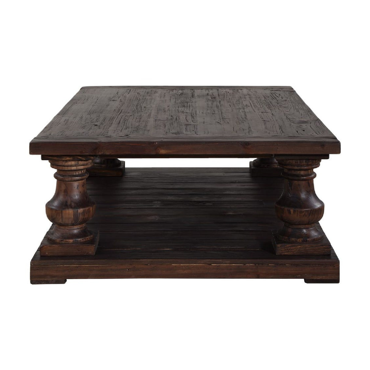   Dark Fir Wood Coffee Table | Oroa.com