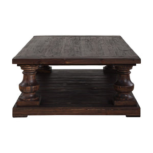   Dark Fir Wood Coffee Table | Oroa.com
