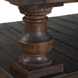   Dark Fir Wood Coffee Table | Oroa.com