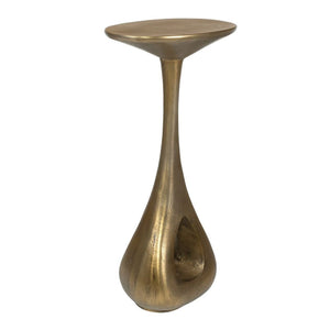   Antique Brass Indoor/Outdoor Accent Table | Oroa.com