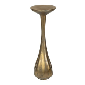   Antique Brass Indoor/Outdoor Accent Table | Oroa.com