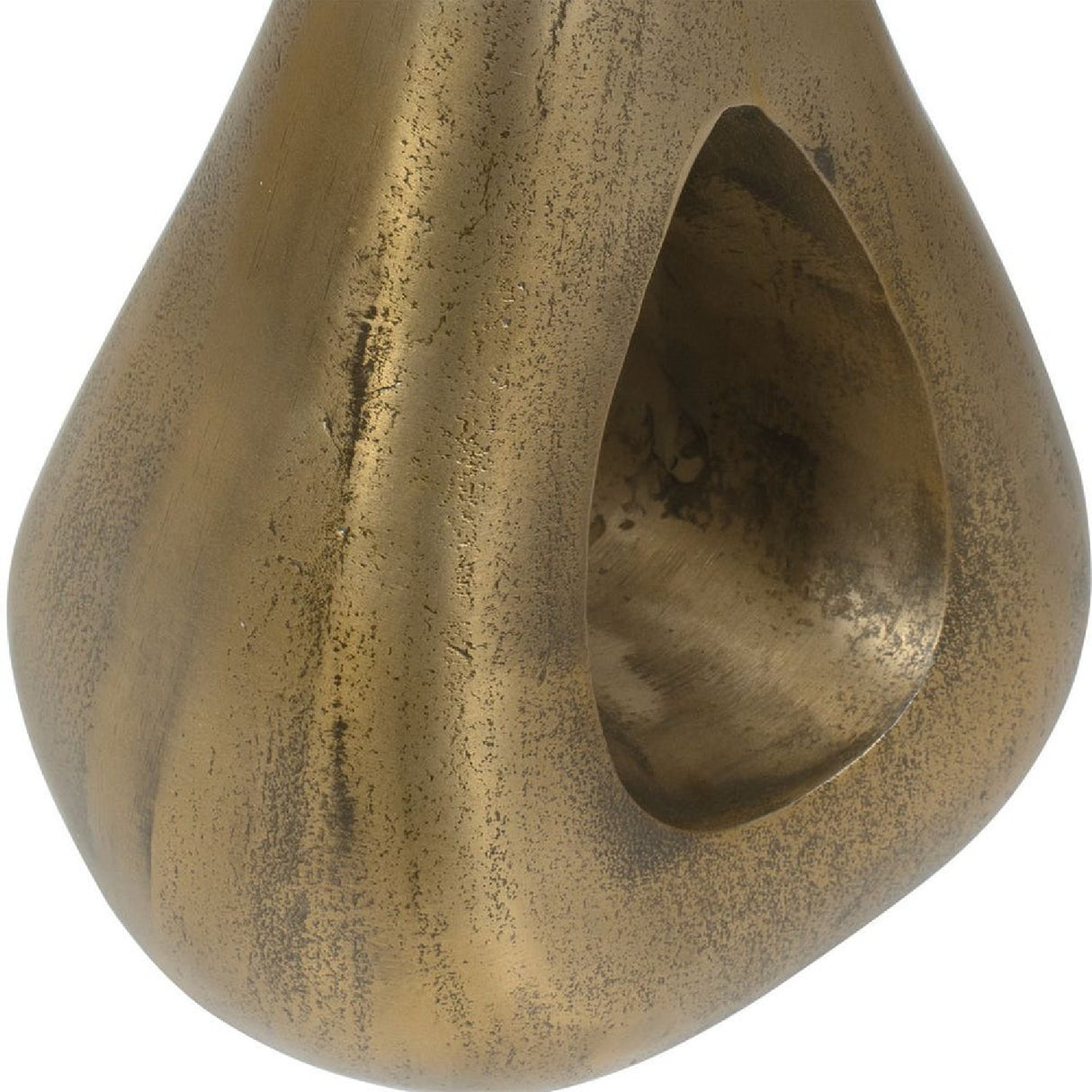   Antique Brass Indoor/Outdoor Accent Table | Oroa.com