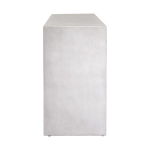   Carved Mindi Wood 4-Door Cabinet | Oroa.com