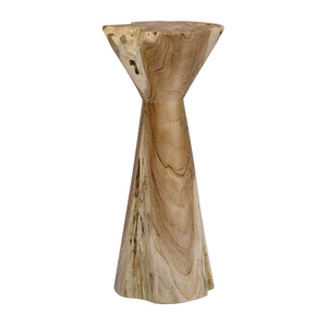   Hourglass Teak Indoor/Outdoor Drink Table | Oroa.com
