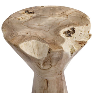   Hourglass Teak Indoor/Outdoor Drink Table | Oroa.com