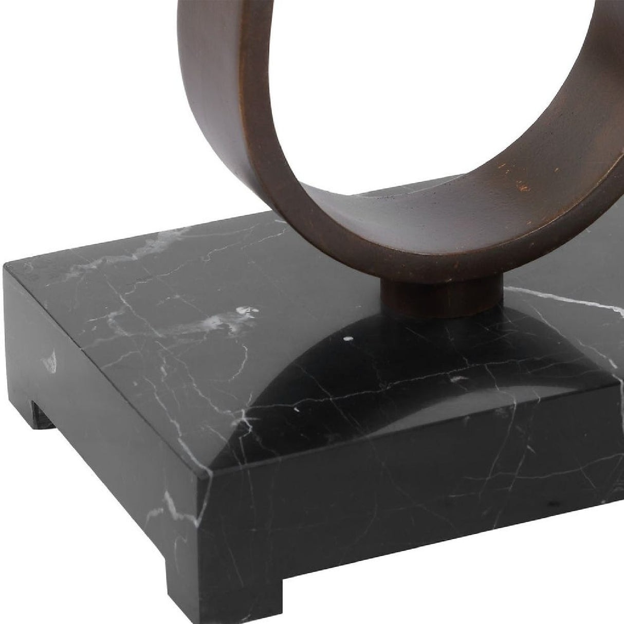   Black Marble Side Table | Oroa.com