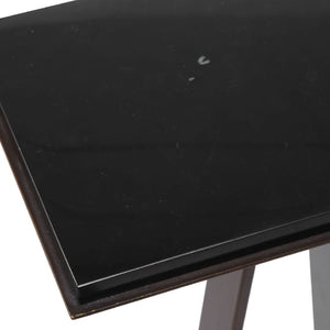   Black Marble Side Table | Oroa.com