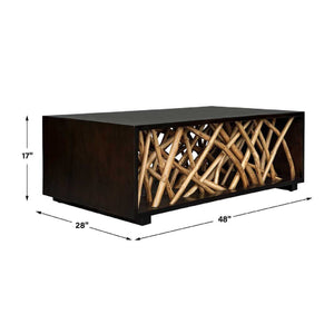   Teak Branches Coffee Table | Oroa.com
