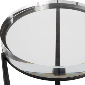   Crystal Top Accent Table | Oroa.com