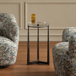   Crystal Top Accent Table | Oroa.com