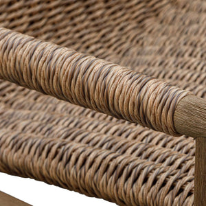   Wicker Scooped Outdoor Lounge Chair | Oroa.com