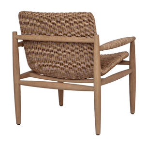   Wicker Scooped Outdoor Lounge Chair | Oroa.com