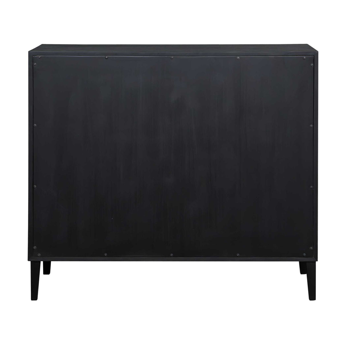   Black Wooden 2-Door Cabinet | Oroa.com